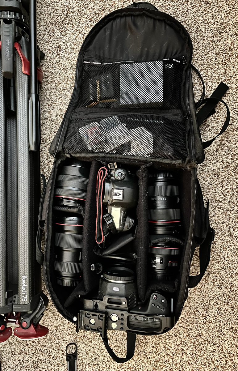 dev_willis's tweet photo. @derienzo777 I’m still using this canon backpack you sold me however many years ago lol https://t.co/B6sYF63cjL
