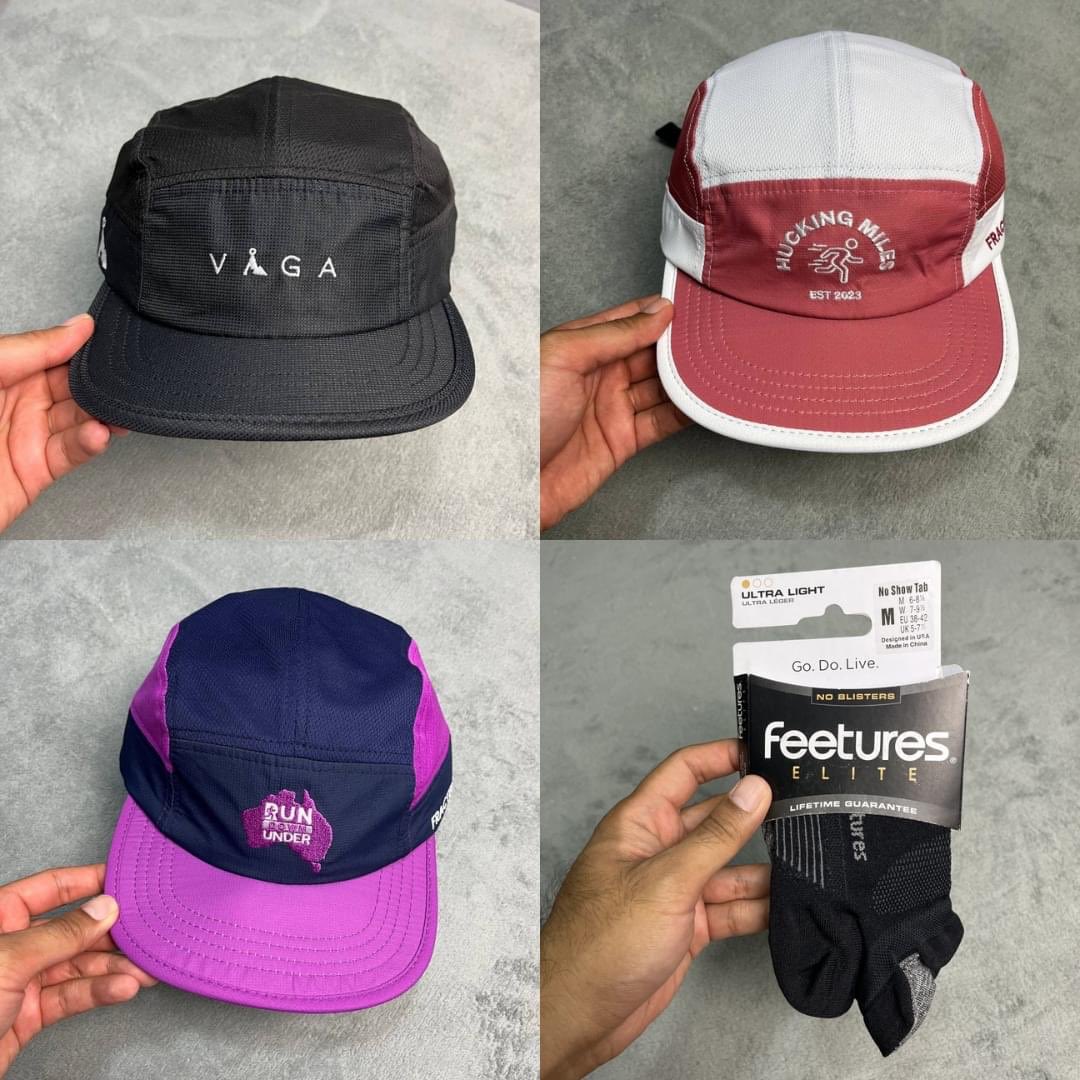 Runners sekalian! Topi Vaga dan Fractel dah masuk kedai kami. Jemput datang: 🔗 di tweet kedua. Barang tak banyak tau!