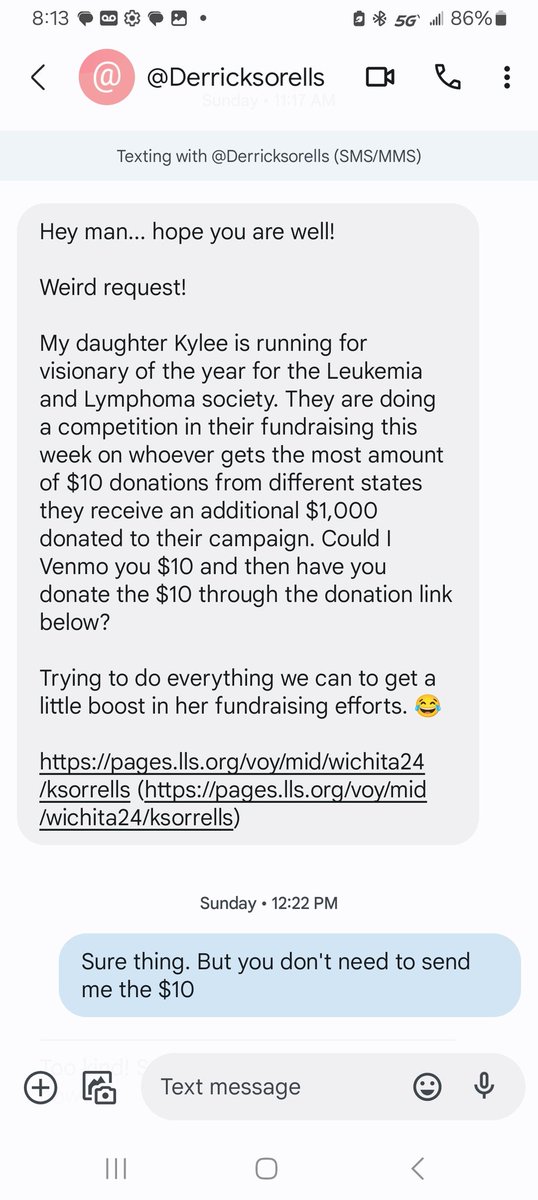 LVCabChronicles's tweet photo. So #backseattweets alum @dereksorrells reached out to ask if I could help his daughter who's trying to raise money for people with leukemia. Apparently she gets a nice bonus if she gets the most states represented. So let's say we help her, and them, out.

https://t.co/DWaTfUR3en https://t.co/qMdKjXWRgG