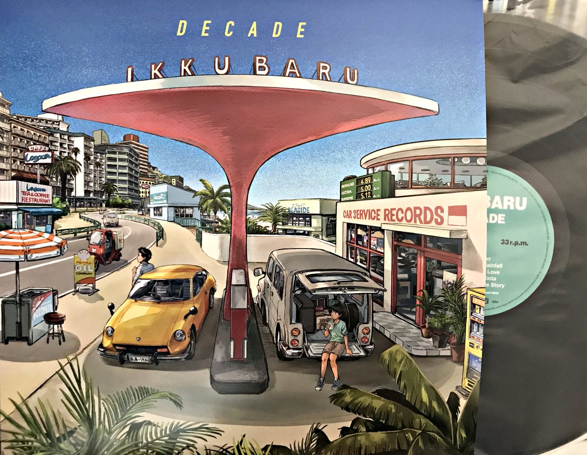 【レビュー再掲★IKKUBARU『DECADE』】
現物ジャケットの毛塚了一郎先生が手掛けたイラストレーションをまじまじと拝見して、#IKKUBARU サウンドとの親和性を強く感じます。素晴らしい！！
管理人による詳細レビューはこちらで＞webvanda.com/2024/04/ikkuba…
#毛塚了一郎