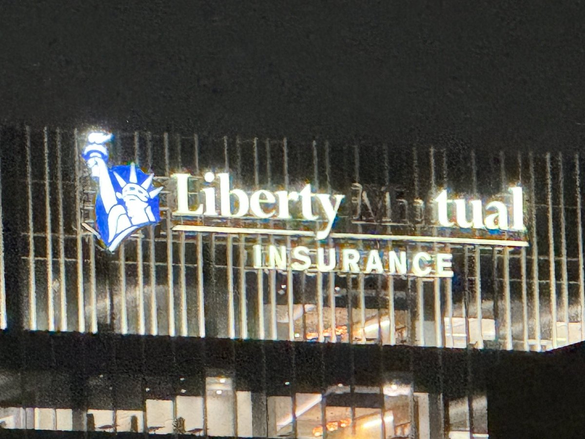 A visual confirmation that @LibertyMutual is broken…and really sucks! (as does almost all insurance)