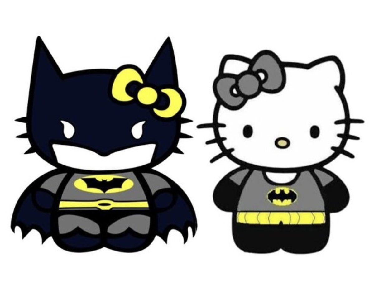 Batman x Hello Kitty