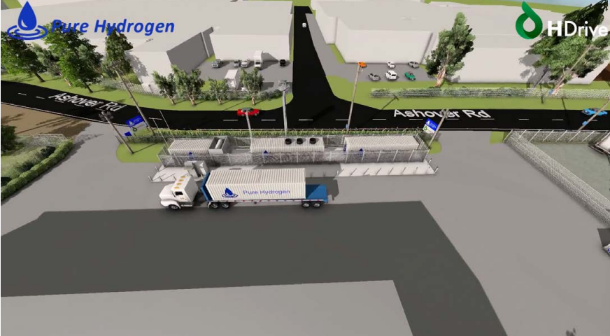 PureOneASX's tweet photo. 📸 Pure Hydrogen’s first micro-hub site at Archerfield Airport- view on to Ashover Road

https://t.co/2u6cccDOse #PH2 #hydrogen #microhub #ASX https://t.co/FxPel0f3iz