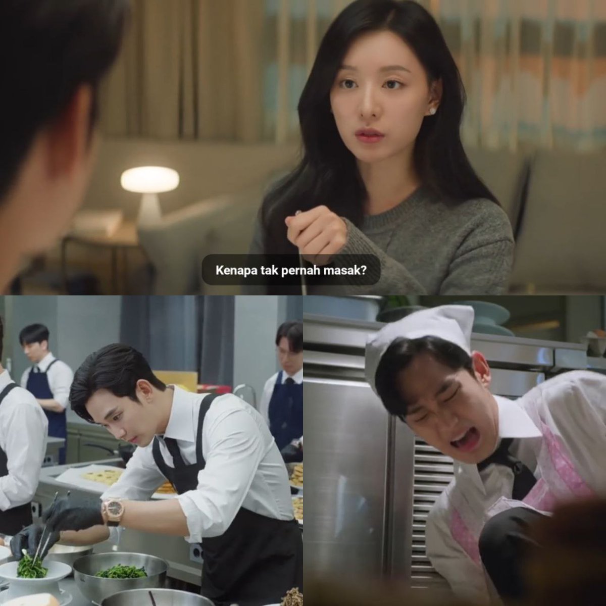 •kdm• 🔥⚠️ Queen of tears 

papi tiap tahun masak porsi hajatan sambil nangis mih