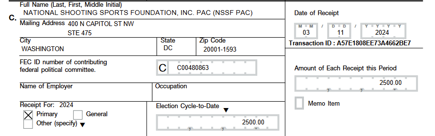 @beachcat59 Did you know that #NY21 @RepStefanik's husband 
is the public affairs manager for the firearm industry's top trade association - National Shooting Sports Foundation ... guess who just gave #MN01 @RepFinstad a campaign donation ?
@NSSF has actively filed Second Amendment lawsuits