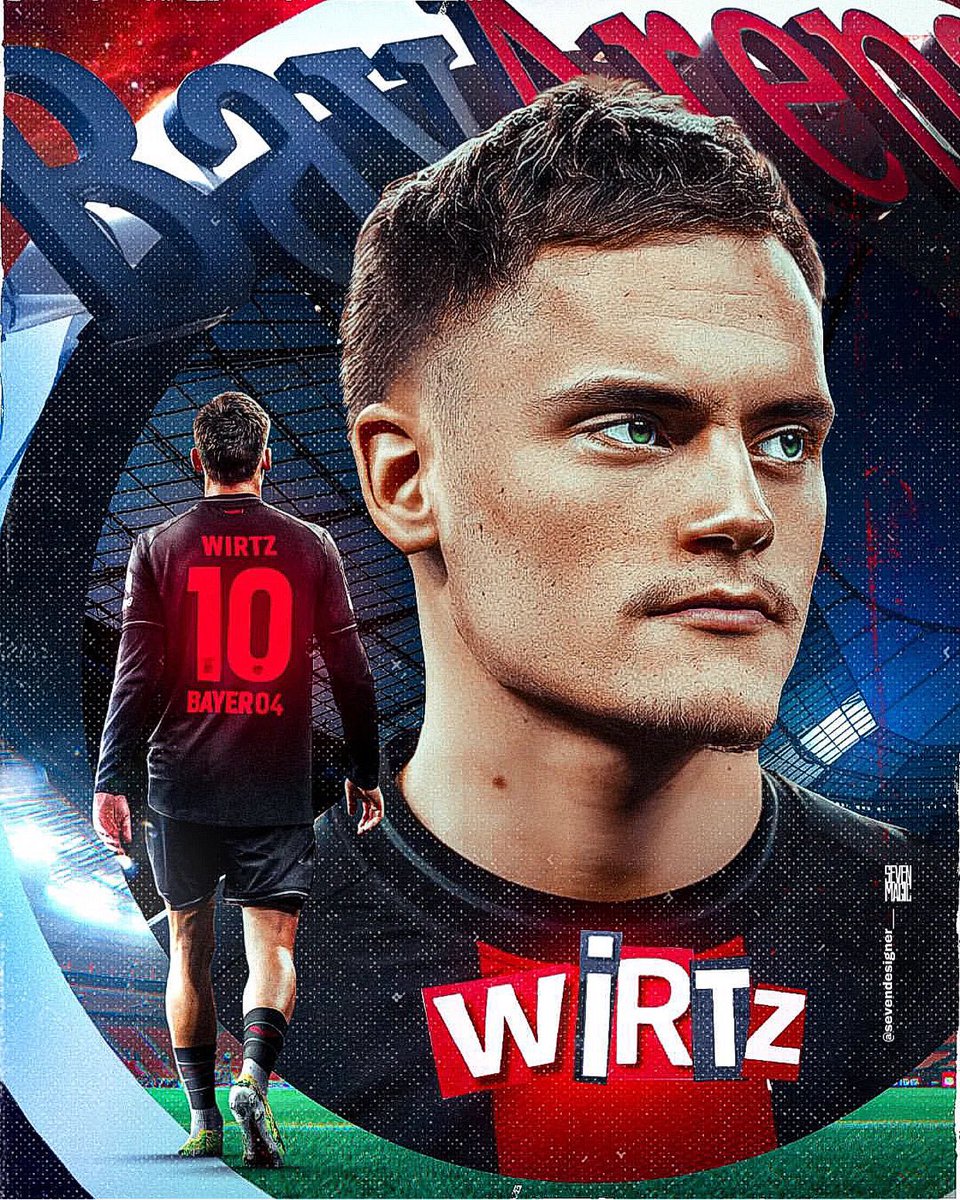 Maneiras7's tweet photo. #floriawirtz #Bayer04 #Alemanha #dek67 #designs #flyer #Bundesliga https://t.co/1o3Unsv5c8