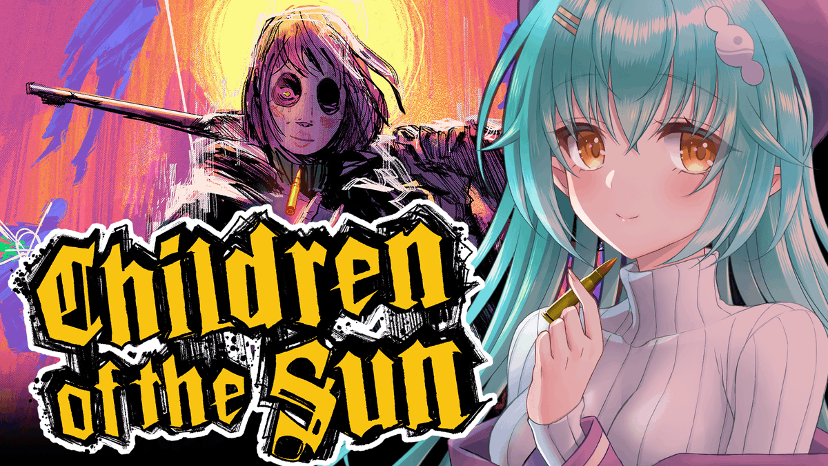 【配信告知】4/18（木）21:00～🐟✨
大丈夫、ママがみんなやっつけちゃうからね🔫💥

【 #ChildrenOfTheSun 】一発のみの銃弾で戦う少女【 #Vtuber 】
 youtube.com/live/ZH5gifvC0…
 #シルルストリーム