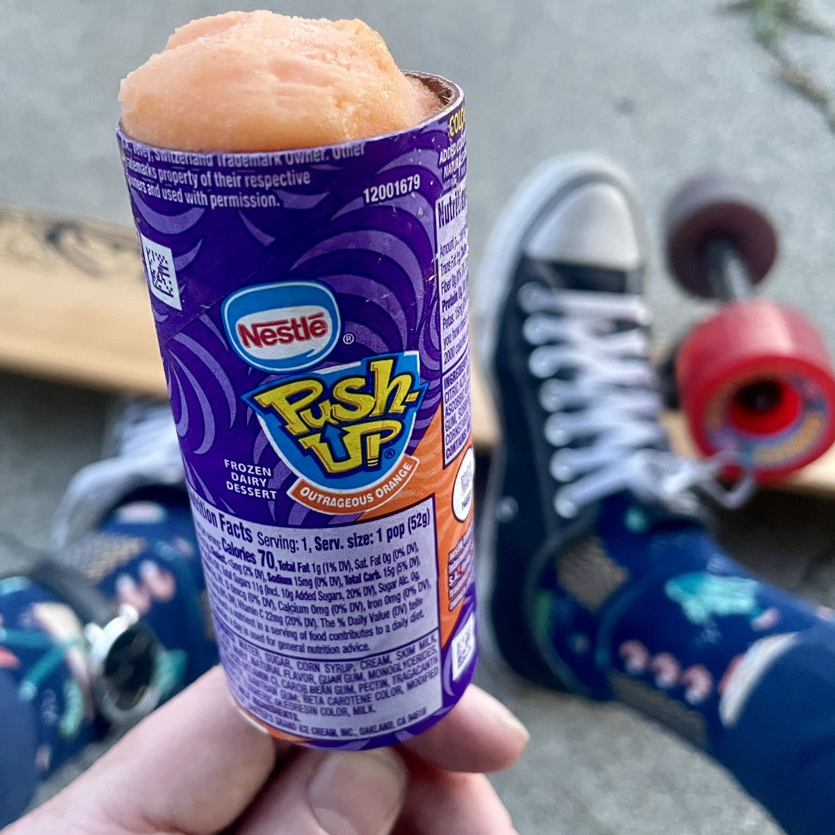 Over the weekend I chased down a small town ice cream truck on my