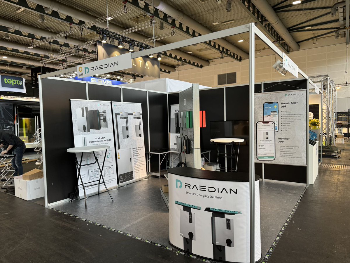 evwallboxEU's tweet photo. We're thrilled to announce that our brand, the only charging station brand featured on the prestigious "Innovation Boulevard," has been selected after a successful exhibition in Bremen.
🎯 4.17-18, 2024
🎯 # H7.1
🎯  Bremen Hall 5

#solarsolutions #pv #expo #evcharging https://t.co/nQOV61zmQr