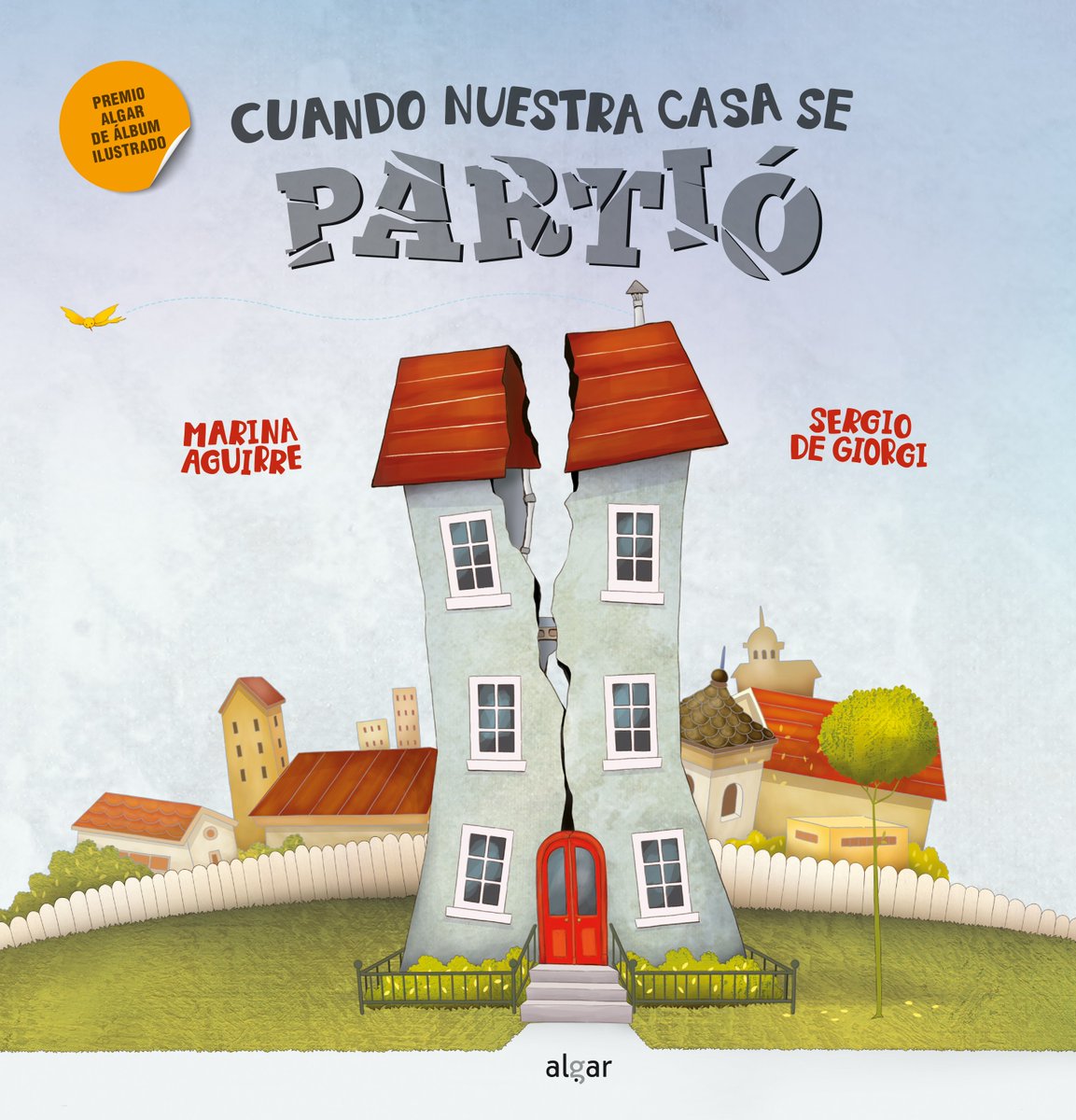 ElReinodeLibros's tweet photo. Una metáfora de la separación de los padres, tras una fuerte discusión la casa se divide en dos mitades y, a pesar de los esfuerzos y de llamar a un especialista, las grietas son tan profundas que parece no tener solución.

Premio Algar de Album Ilustrado.

#RelacionesFamiliares https://t.co/7WDdEVhw4f