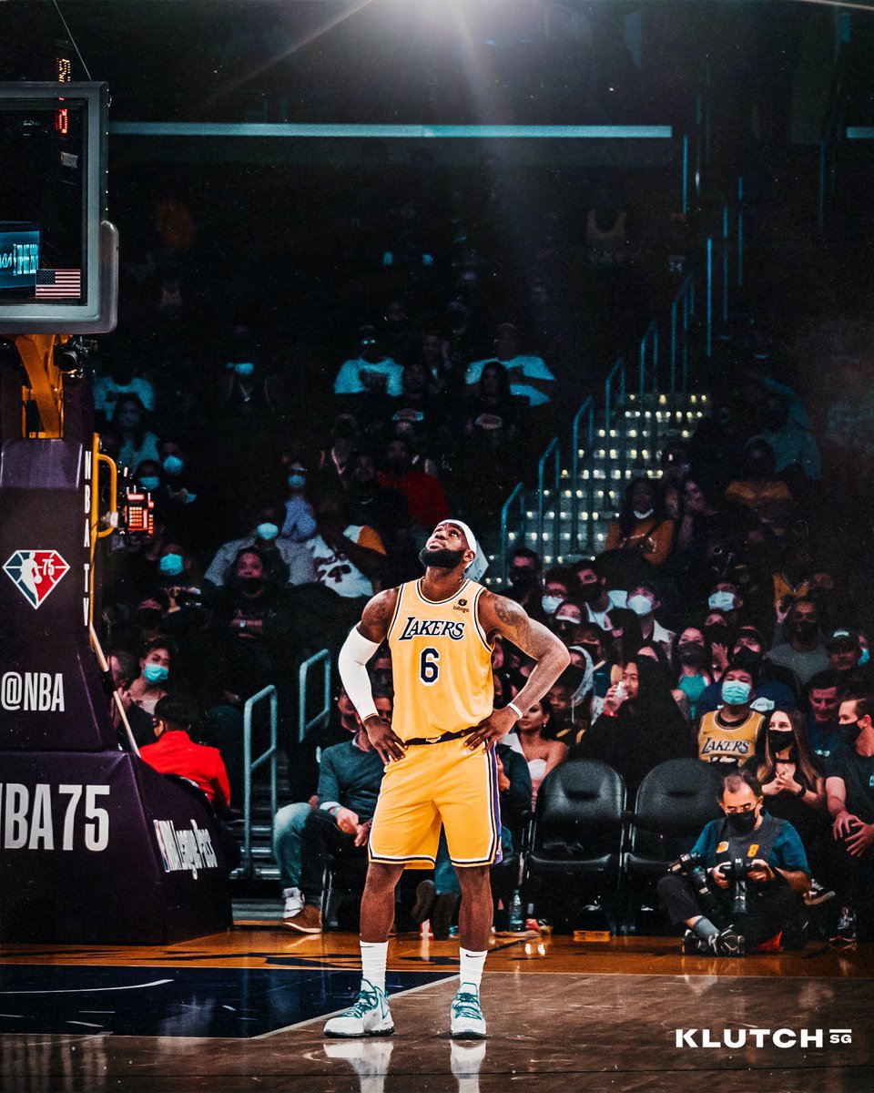 “It’s a sprint now. We already went through the marathon. I’ll do whatever it takes. It’s all about just winning. It’s been my tone all season: if we can get healthy, it’s gonna determine how well we will play.” — LeBron James. #LakeShow