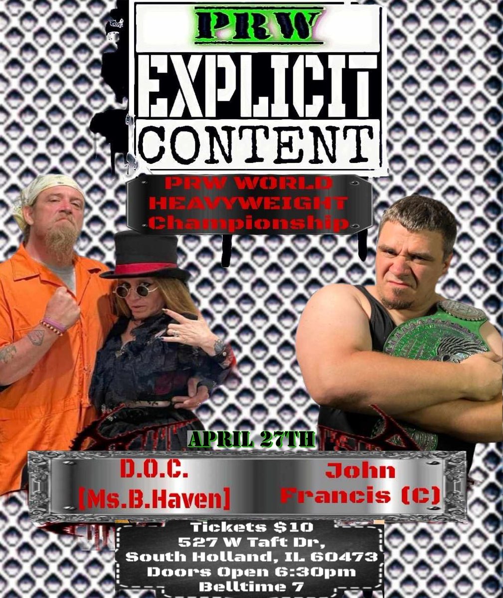 Project Revolution Wrestling tweet media