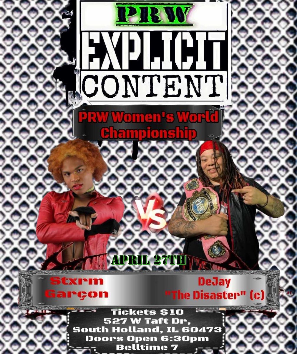 Project Revolution Wrestling tweet media