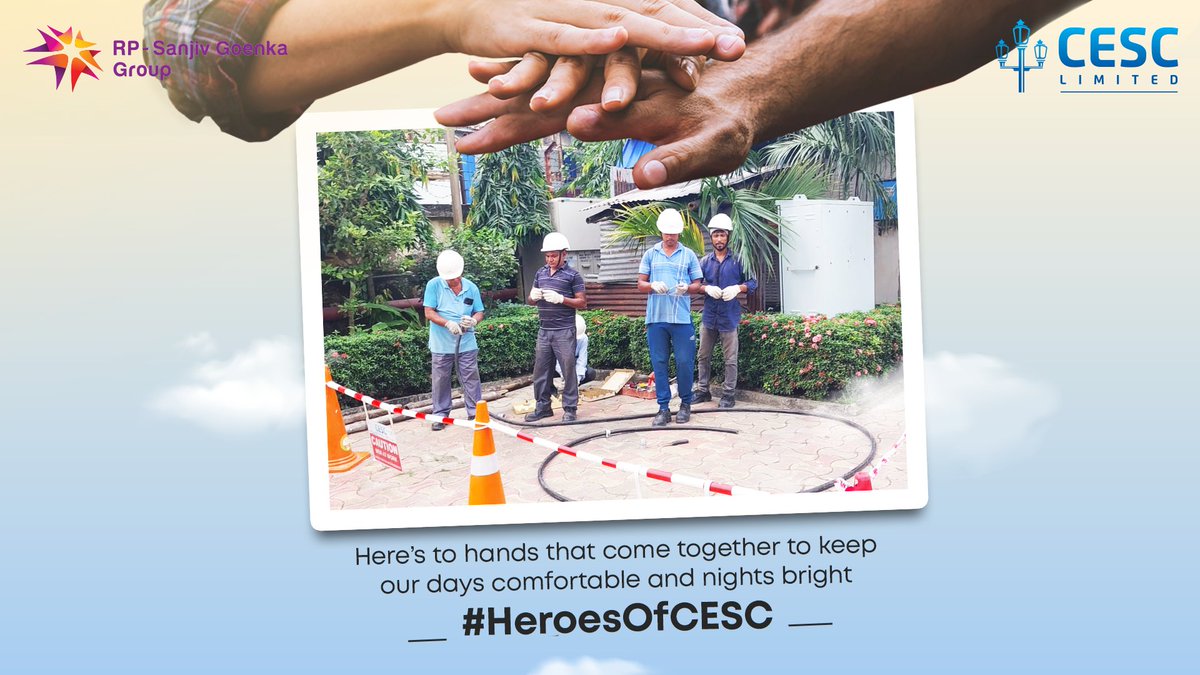 Winning over darkness together, every one of our heroes are powering the legacy that is CESC and the magnificence that is Kolkata.  #CESCLimited #HeroesOfCESC