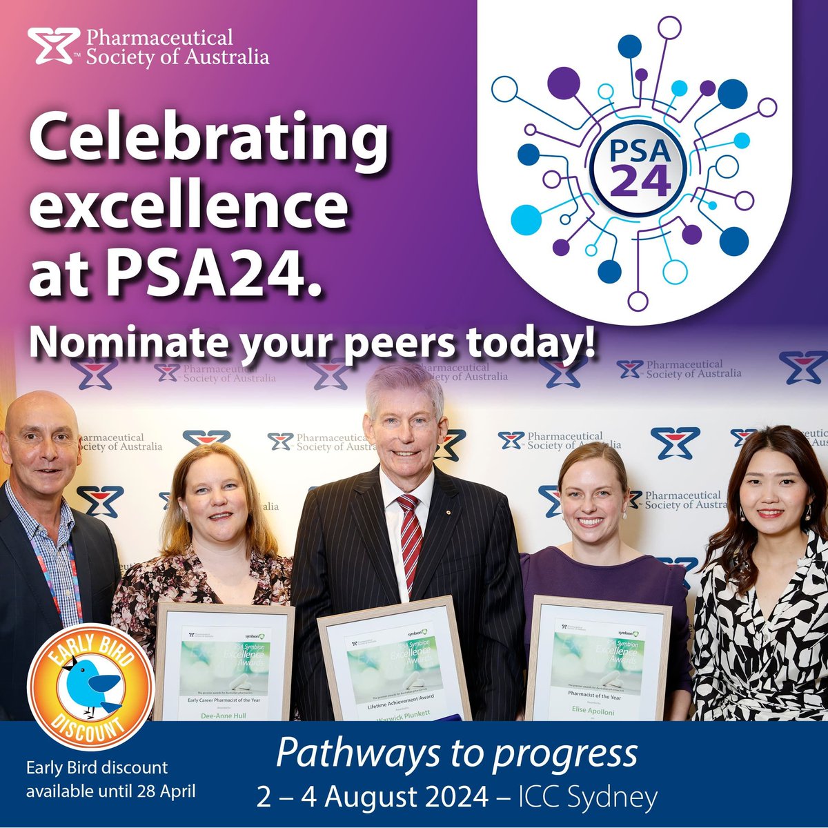 Are you or someone you know pushing the boundaries in pharmacy? Nominate today and let's celebrate the leaders among us. 👉 buff.ly/4aUymwe #PSA24 #PSAExcellenceAwards