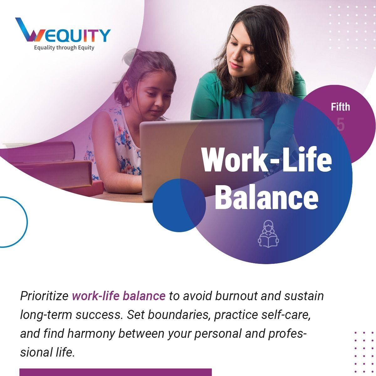 Slide 5: Work-Life Balance
#women #womenempowerment #equality #womeninworkforce #educationforgirl #indianwomen