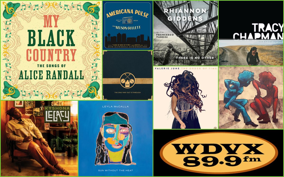 This week's Americana Pulse on @WDVX starts with a full set of the songs and women of My Black Country: The Songs of Alice Randall. We'll also feature new tunes from @aaronleetasjan1 @JadeBirdMusic @kyshona & more... Wednesday from 7:00-10:30 at wdvx.com.