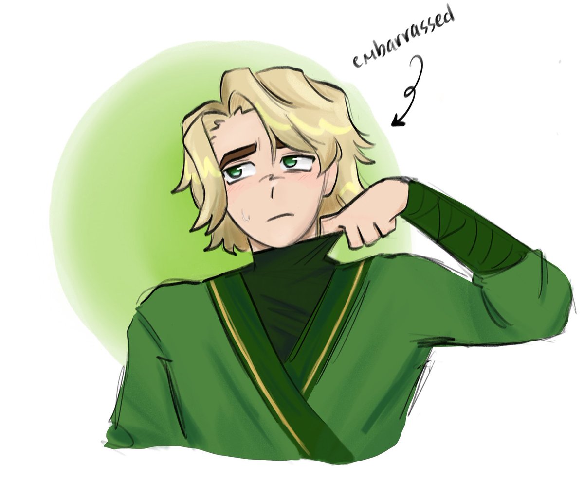 I don’t have much to offer since the semester is wrapping up, so here’s a colored Lloyd :’)
#lloydgarmadon #ninjago