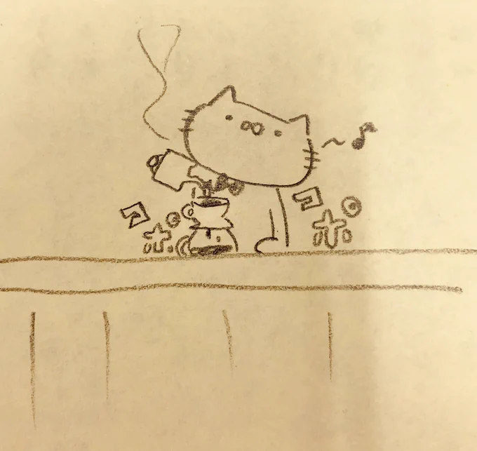 @harusame_0986 カフェィィィン増し増しにしときますね☺️ 