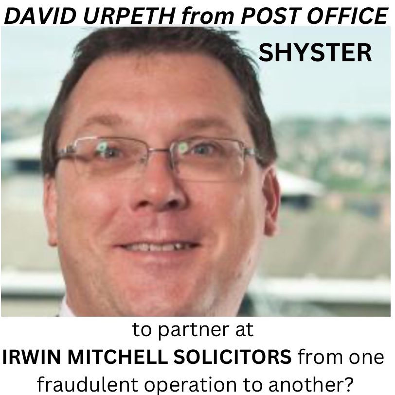 #TRUECRIMEDIARY

@irwinmitchell & @BegbiesTrnGroup’s false statements caused so much harm to innocent people they resorted to #bribery #blackmail to bolster profits

@KennedysLaw @Hailsham_Chamb & @18stjohn paid dirty money to pervert justice #PostOffceScandal mode

@BfcDale #CON