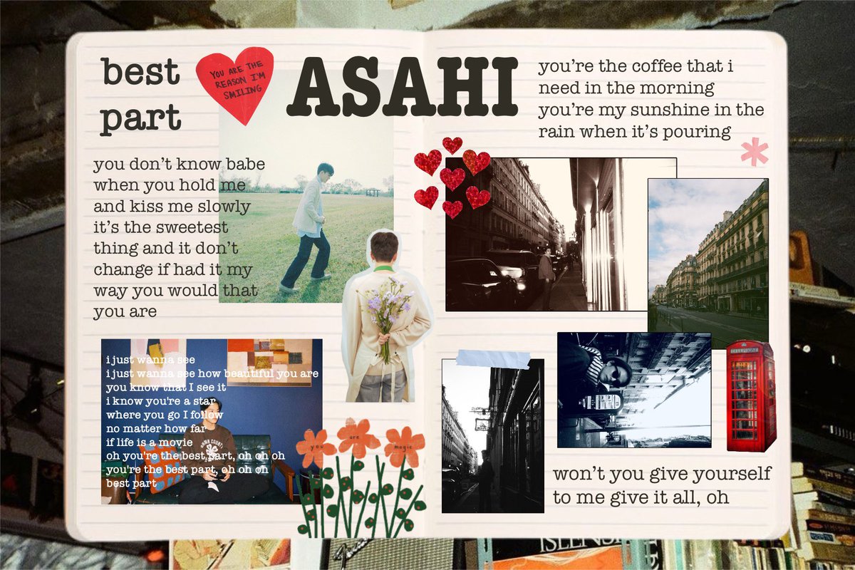 asahi, best part ( ♥️_♥️ ) #artworkทึเม