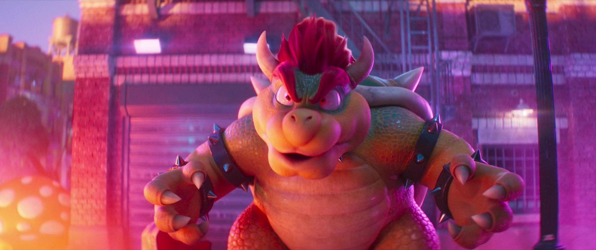 3rd Warner Bros. Character of the Day is: Bowser from The Super Mario Bros. Movie #WarneroftheDay #SuperMario #TheSuperMarioBrosMovie #StudioDistributionServices #IlluminationEntertainment #UniversalStudios #Nintendo