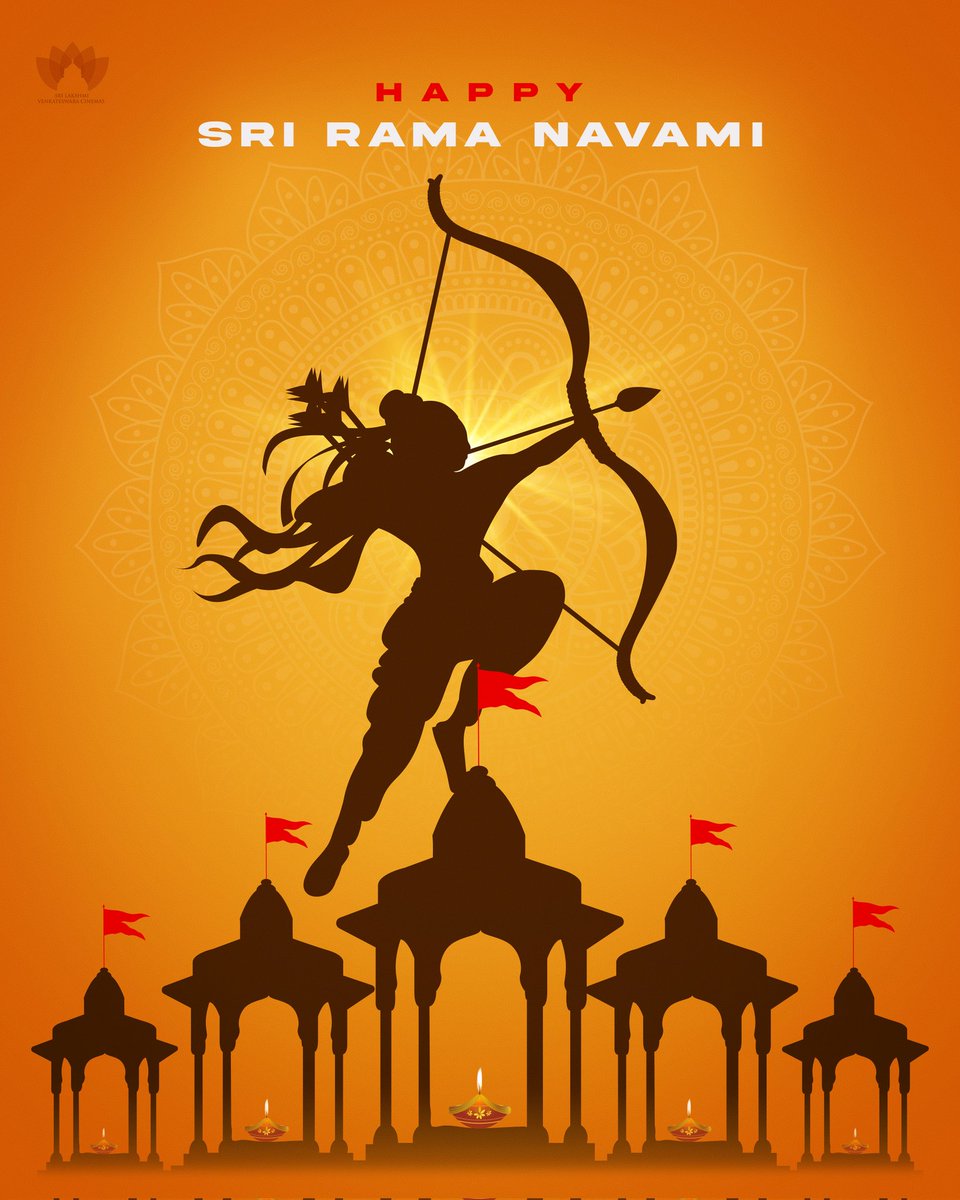 జై శ్రీ రామ్ 🙏 Wishing you all a very Happy Sri Rama Navami.
