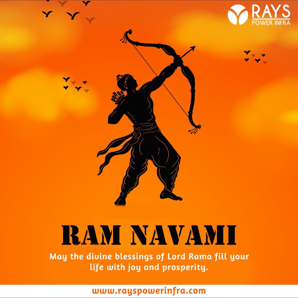 May the divine blessings of Lord Rama fill your life with joy and prosperity. Happy Ram Navami!

#raise_with_rays #rays_power_infra #solar_company #solarepc #solarpower #sustainableenergy #solarproject #renewalenergy #ram #ramnavami #AyodhyaRamMandir