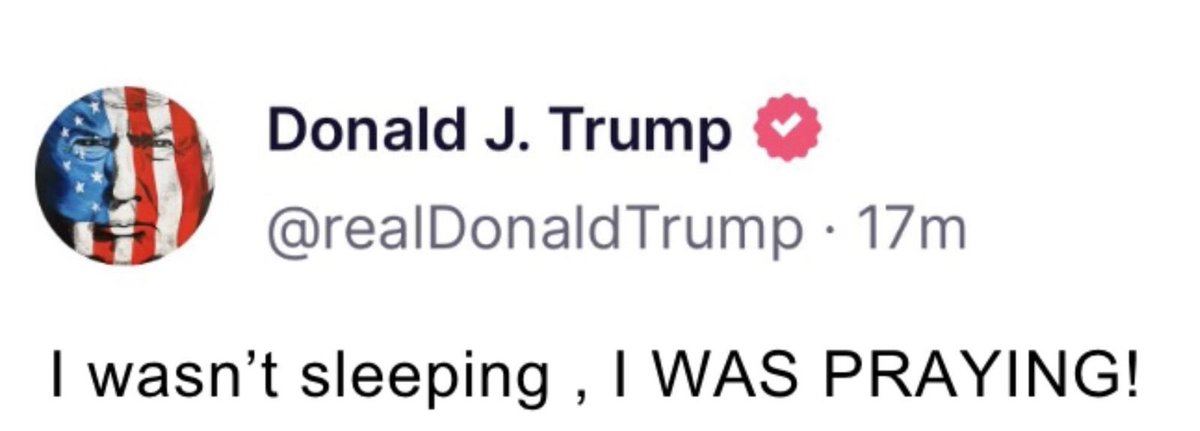 Nobody believes Trump.

#SleepyDonald #SleepyDon