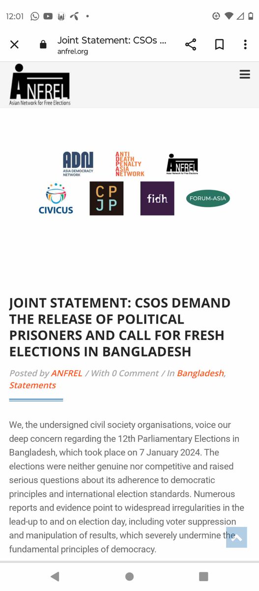 #Bangladesh has been ruled by #kleptocracy #dictator #regime, since 2014 86% people have been rejected one sided predetermined Dummy #elections, which did not meet the #international #standard according to #UN #OSCE; Call #Fresh #neutral #Election #GNSEI #S4D #SummitForDemocracy