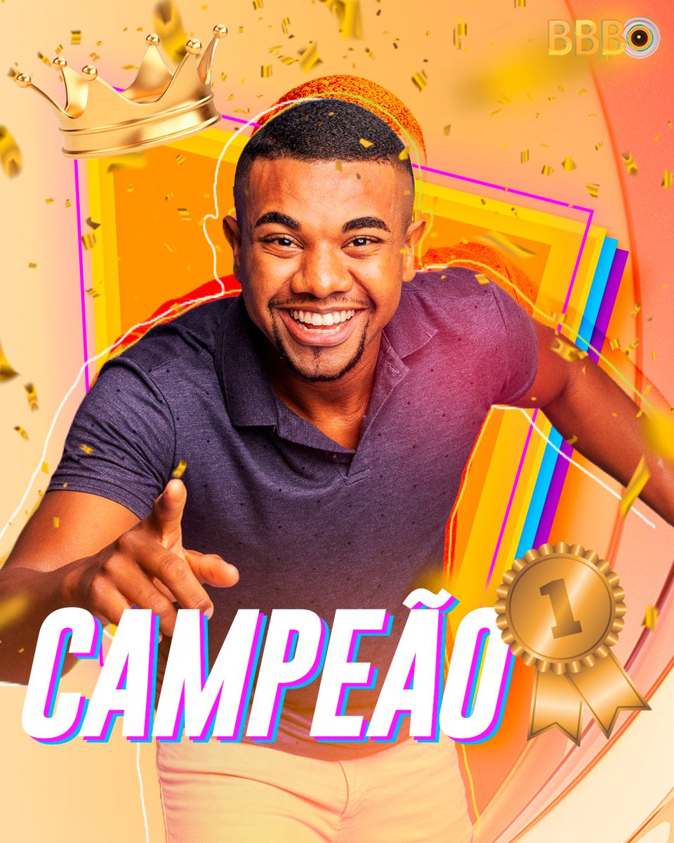 Davi é o campeão do #BBB24 com 60,52% dos votos! 🚘 #RedeBBB #FinalBBB24