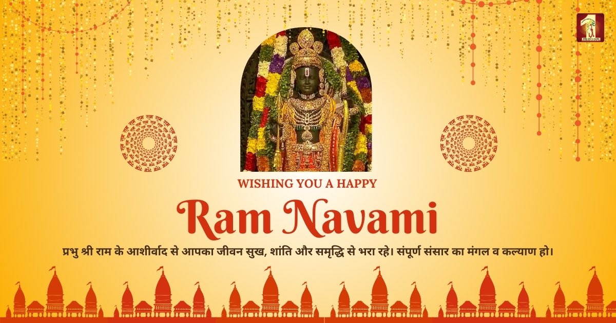 This #RamNavami, let's awaken the warriors of peace within us. True victory lies in embodying the values of love, humanity, and compassion that Sri Ram Ji exemplified. Let's walk the path of righteousness together and sow seeds of harmony everywhere we go. Let’s unite for a…