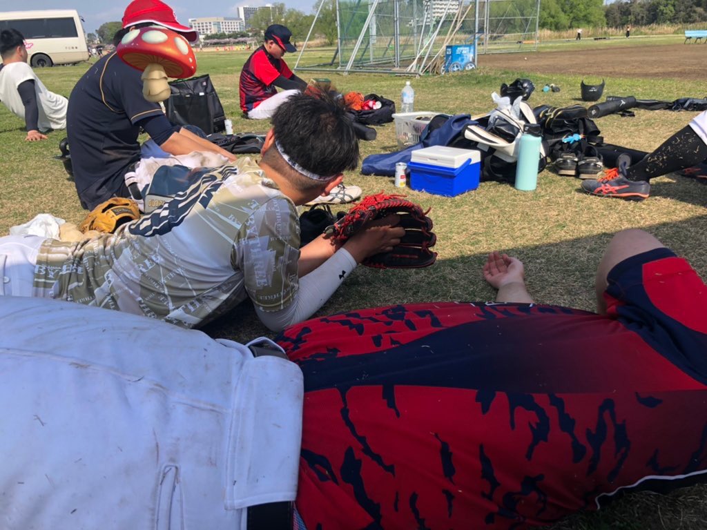 Karasu2018crows's tweet photo. 4/14、思川緑地にて練習試合

7回9x-8○も8.9回に大量失点
最終的スコアは9-18●🤣

草野球に興味のある選手.マネージャー.対戦相手も募集中！

高校生〜35歳の男女が
#小山市 #栃木市 #宇都宮市
#下野市 #上三川町 #佐野市 
#野木町 #古河市 #筑西市 から参加中⚾️

小山市ではラーメン祭りも開催中🍜 https://t.co/GdBmkAZlN1