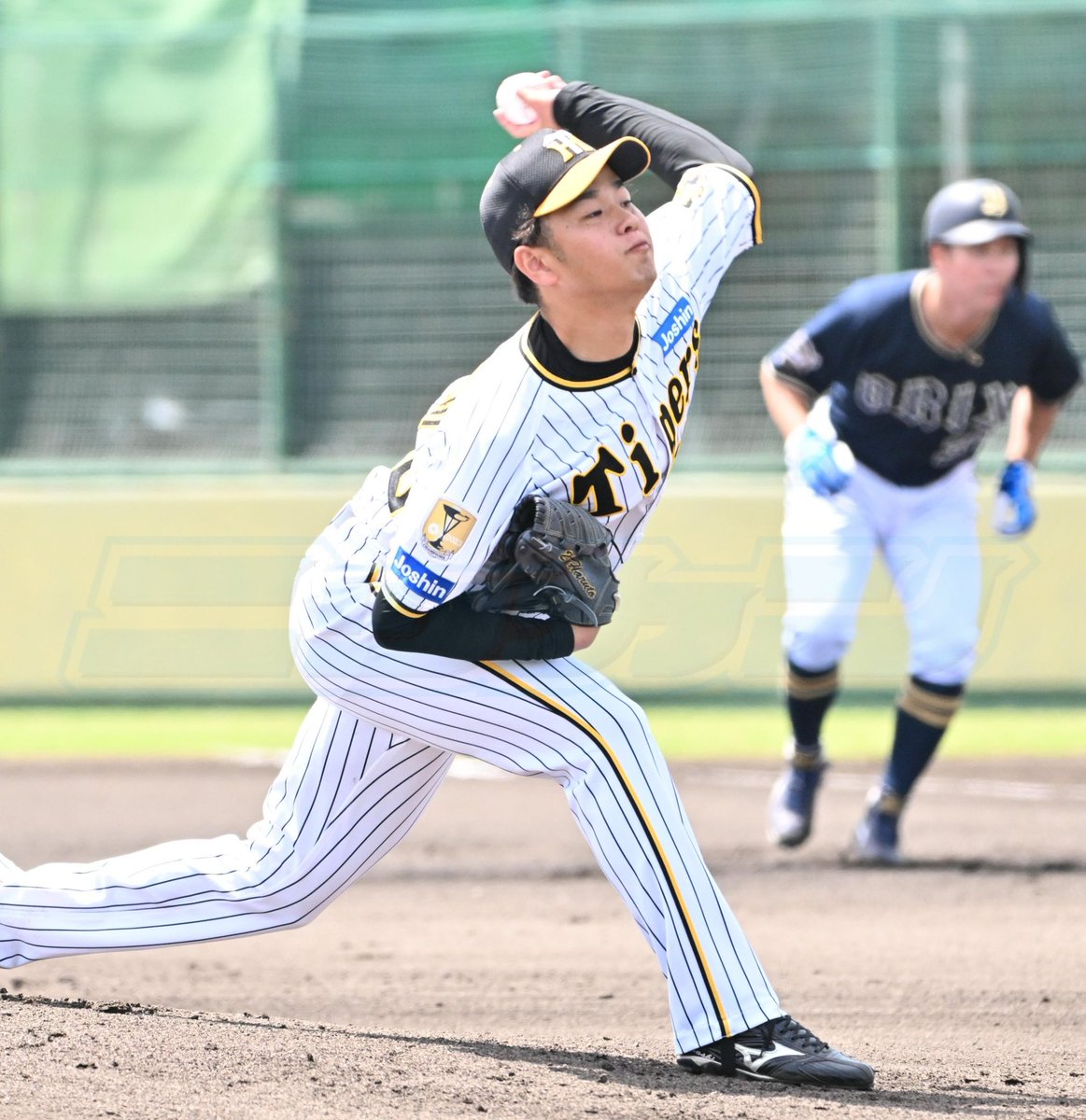 NikkanNaruohama's tweet photo. 阪神高橋遥人投手が、893日ぶりとなる実戦復帰を果たした。好天のもと、先発として真っさらなマウンドに上がり1イニングを無失点✍️最速は147㌔をマークしました。

#阪神タイガース https://t.co/4eGtwv4gB7