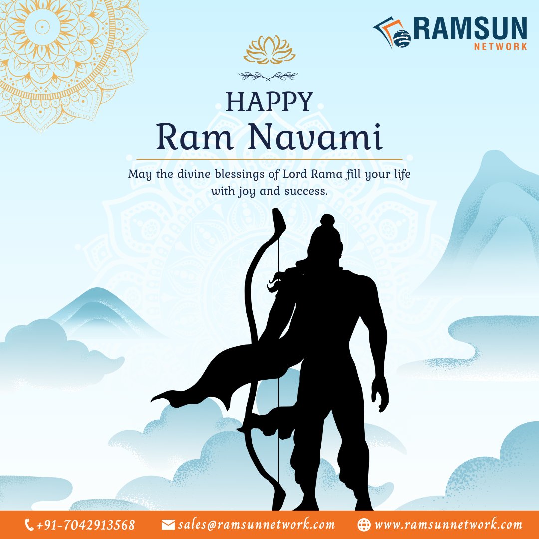 NetworkRamsun's tweet photo. Team @NetworkRamsun wishing you and your family a joyful and blessed Ram Navami! May this auspicious occasion bring happiness, peace, and prosperity to your life.
#ramsunnetwork #supplychainfinance #Ramnavmi #Celebrations https://t.co/TohDYDIsik