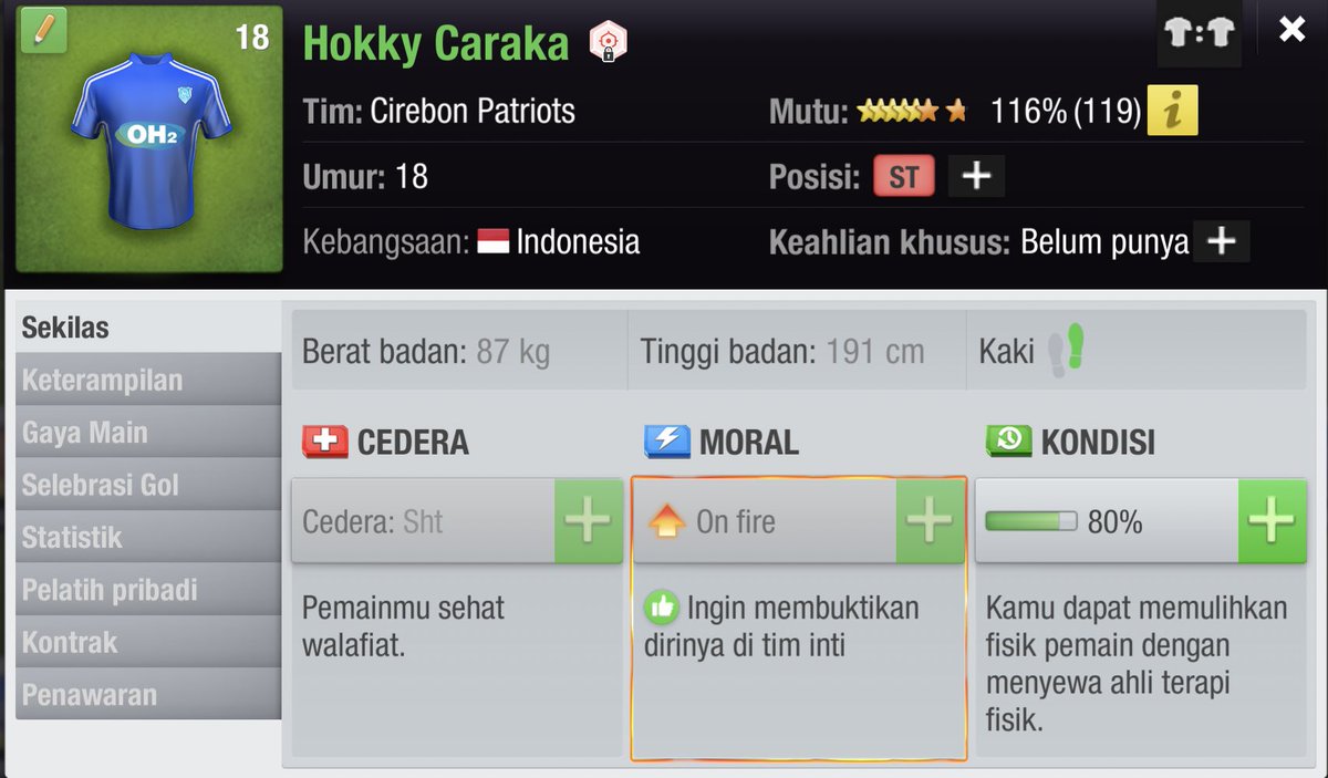 CirebonPatriots's tweet photo. 🎓 Lulusan Akademi 🎓

✍️ Kami dengan senang hati memberitahukan bahwa pemain akademi Hokky Caraka telah menandatangani kontrak seniornya dan akan bergabung dengan squad utama Cirebon Patriots

#COYP #Cirpslive

👉 https://t.co/GzQtIDkuHS https://t.co/2vh6Qz9DvZ