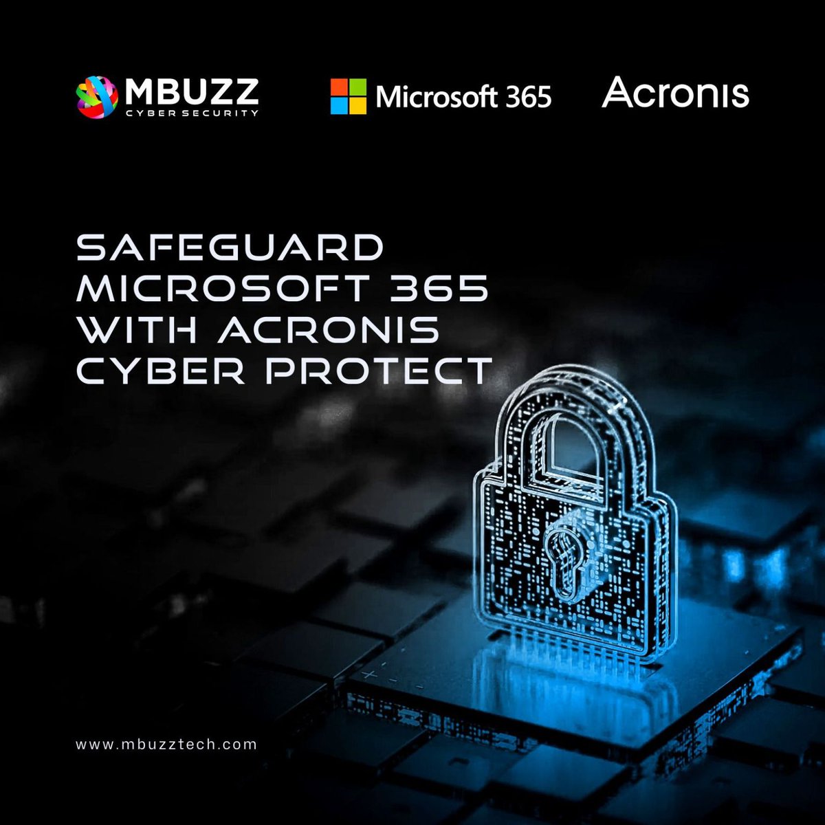 Safeguard Microsoft 365 With Acronis Cyber Protect

Is your company among the 400 million active monthly users of Microsoft 365? 
Don't leave your data vulnerable - take control with Acronis Cyber Protect! 

#DataProtection #Microsoft365