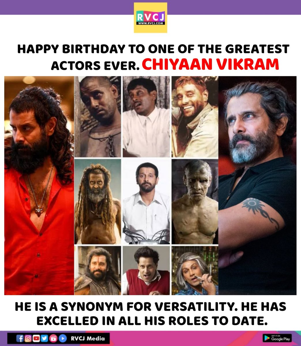 Happy Birthday Chiyaan Vikram

#chiyaanvikram @chiyaan