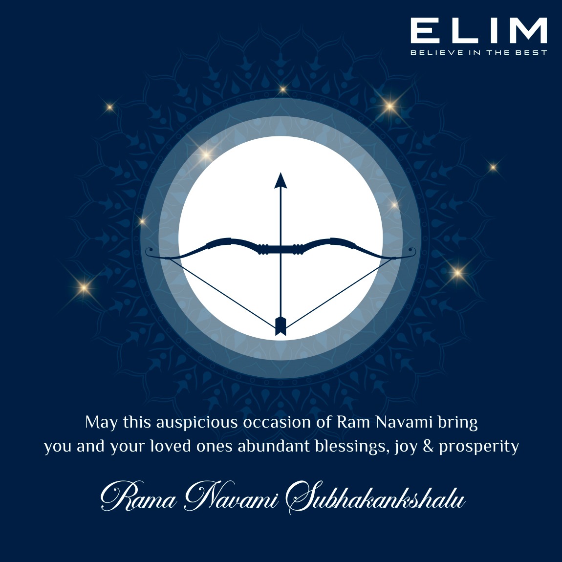 elimworld's tweet photo. Let's celebrate the auspicious occasion of Ram Navami with devotion and joy! May Lord Rama's blessings bring happiness, peace, and prosperity to all. Wishing everyone a blessed Ram Navami! 🙏🏼🌟 #RamNavami #Festival #Blessings #Elim #ElimWorld https://t.co/I7T4oOnazy