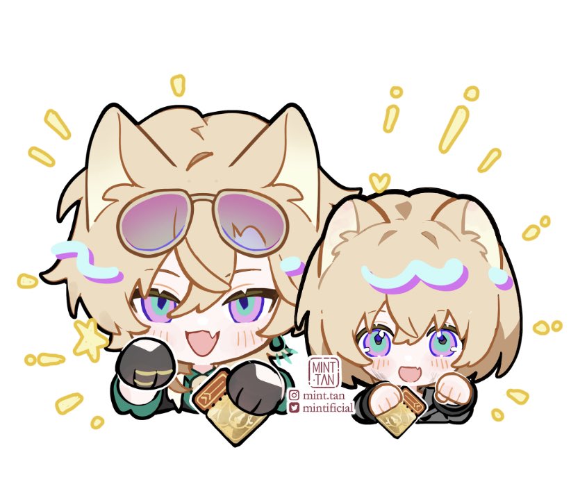 aventurine & kakavasha lucky cats to bless your pulls 🐱🐾 #honkaistarrail #aventurine