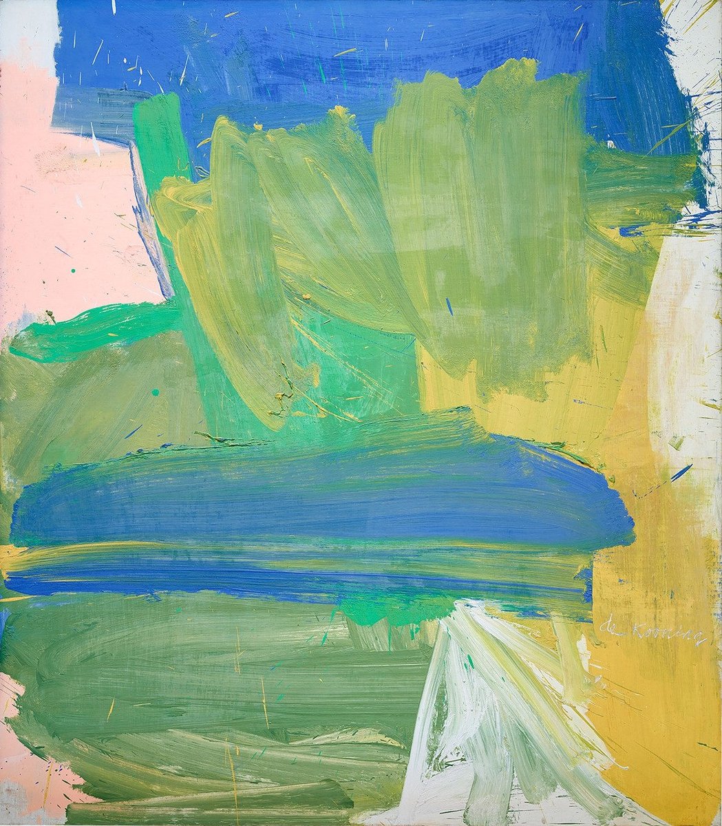 'Willem de Kooning e l’Italia'—an exhibition investigating the impact of Willem de Kooning’s two visits to Italy, in 1959 and 1969, on his work—opens today, April 17, at Gallerie dell’Accademia in Venice: on.gagosian.com/3JlDptT