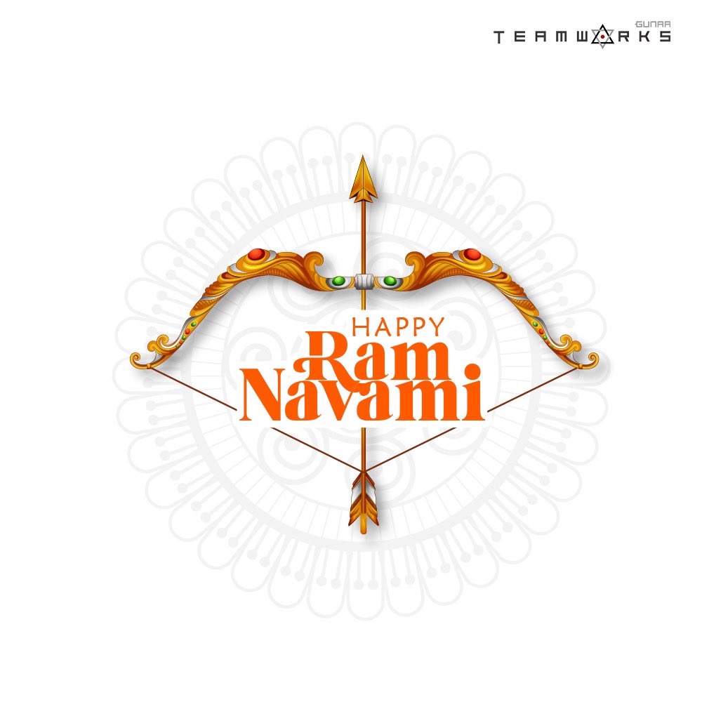 Wishing everyone peace, happiness and divine blessings on the auspicious occasion of Sri Rama Navami. ✨ #RamNavami