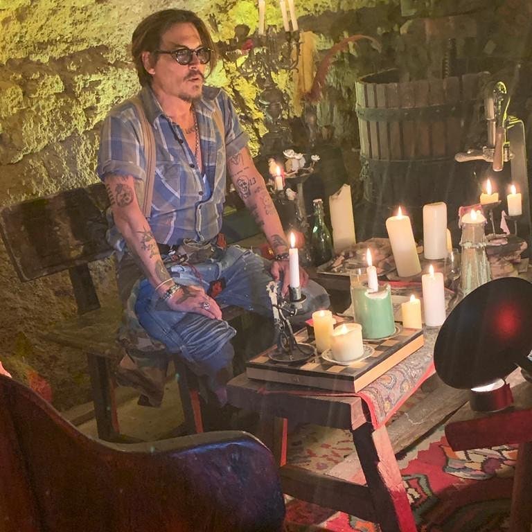 The spiritual side of Johnny Depp 🙏✨️🙌