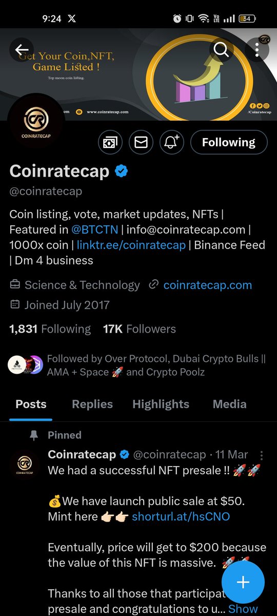 @Crypto__Poolz @coinratecap All tasks done ✅