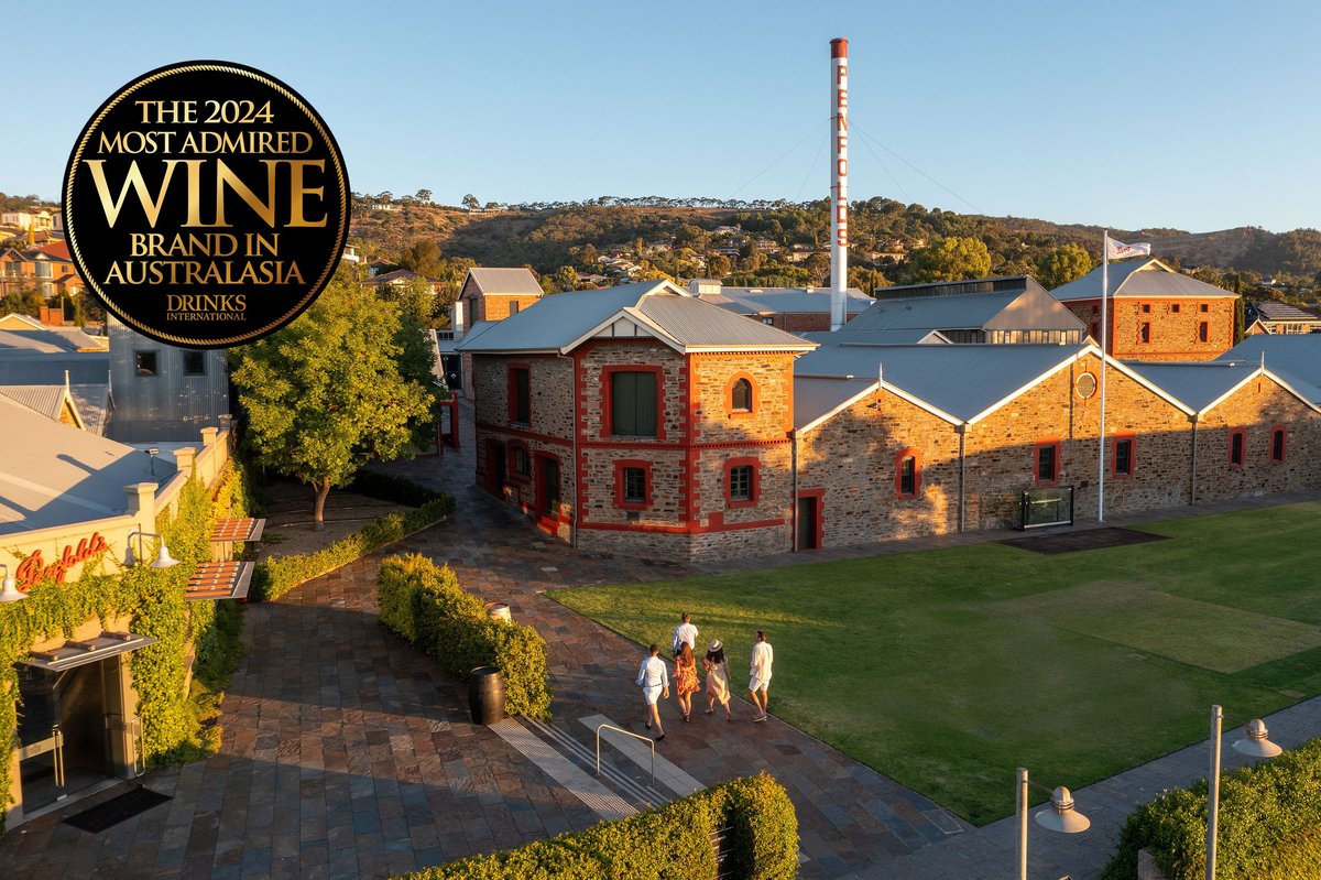 Penfolds has been recognised in the top three World’s Most Admired Wine Brands by @DrinksIntMag in their 2024 ranking. Now a veteran of the list, Penfolds features third in this year’s list and retains the title of the Most Admired Wine Brand in Australasia. #AdmiredWines2024