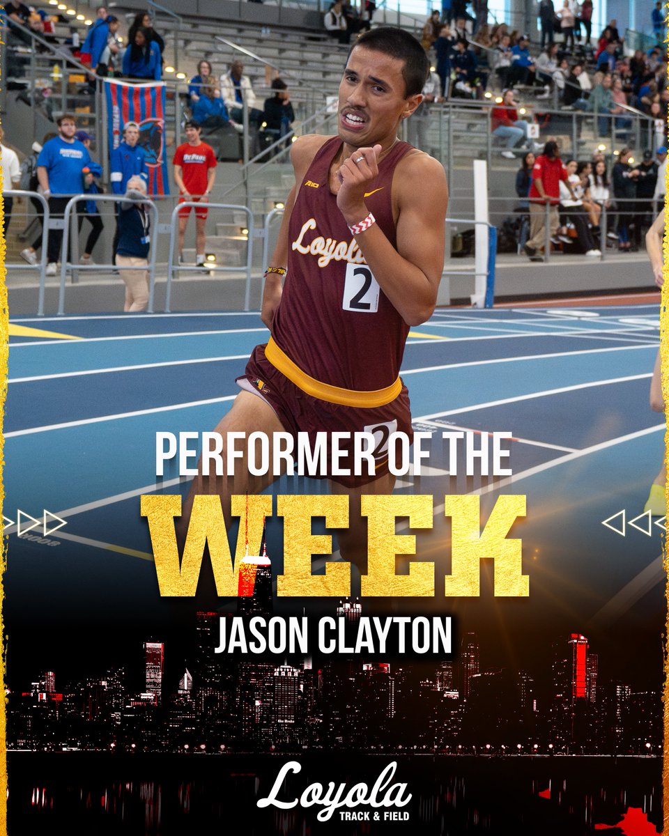 Performer of the Week for the fastest 1,500m time this season 👏🔥 📰bit.ly/3Q7c6Y6