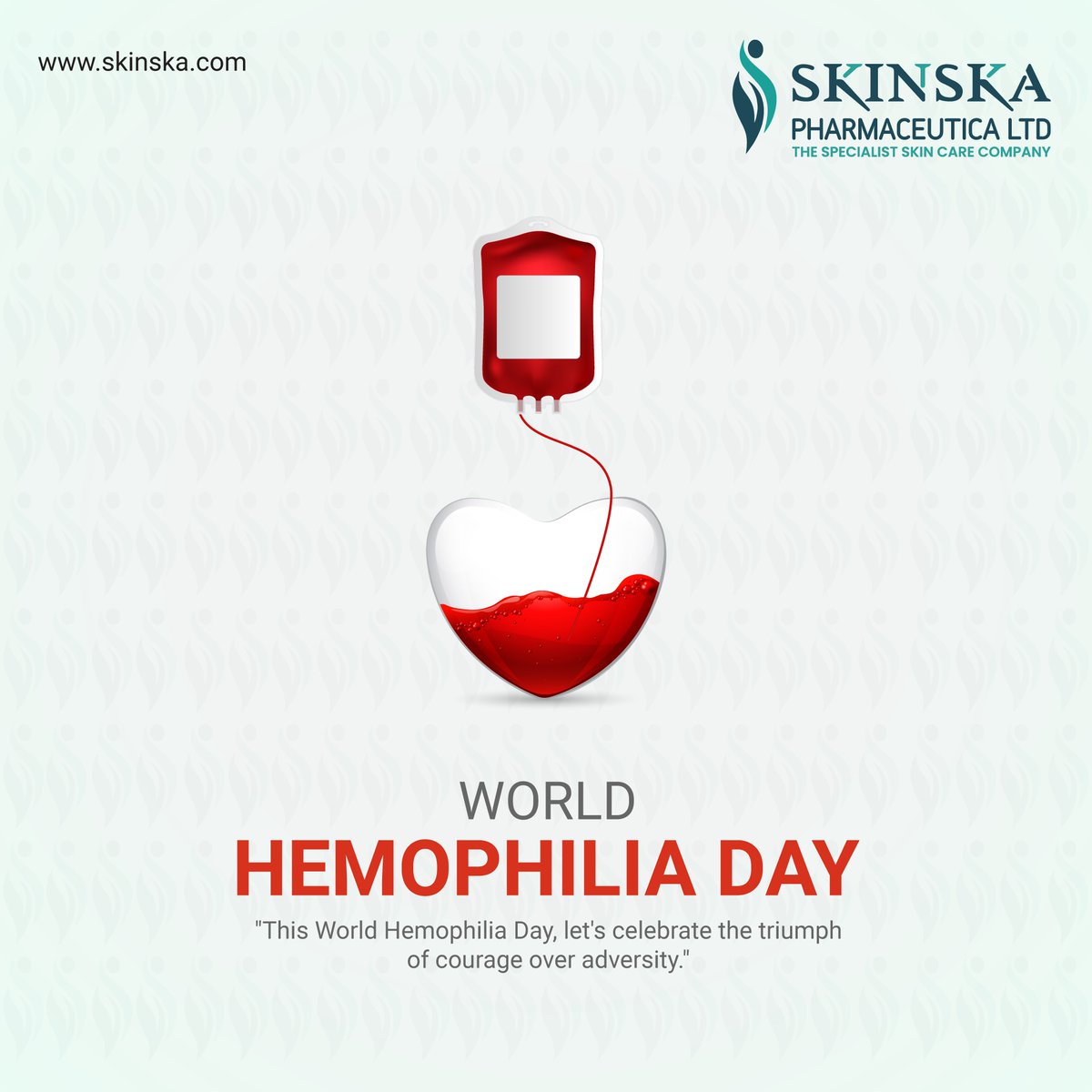 WORLD HEMOPHILIA DAY!

#hemophilia #bleedingdisorders #haemophilia #hemofilia #hemophiliac #hemophilialife #hemophiliaawareness #vwd #vonwillebrands #vonwillebranddisease #hemophiliaa #skinska #skincare #bestlotion #bestcream #sunscreen