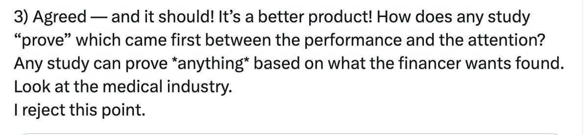Check123Mic's tweet photo. @DreAllDay @jemelehill it's hard to keep up with your shifting points. When the NBA: the "marketing came after the opportunity showed." But when talking about the unprecedented #'s w bball brought in?:  "How does any study “prove” which came first between the performance and the attention?" https://t.co/5ThHmHDRNA