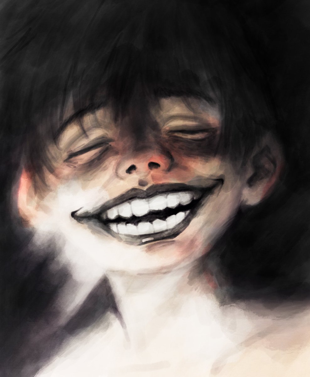 animehamster_'s tweet photo. Bliss 🪁
“A child held hostage to trauma takes a breath come sunrise; the sun too shall fall.”

I finally got an iPad - this is so exciting! 😁
#darkart #illustration #Procreate #procreateart https://t.co/04dqBz9r3P