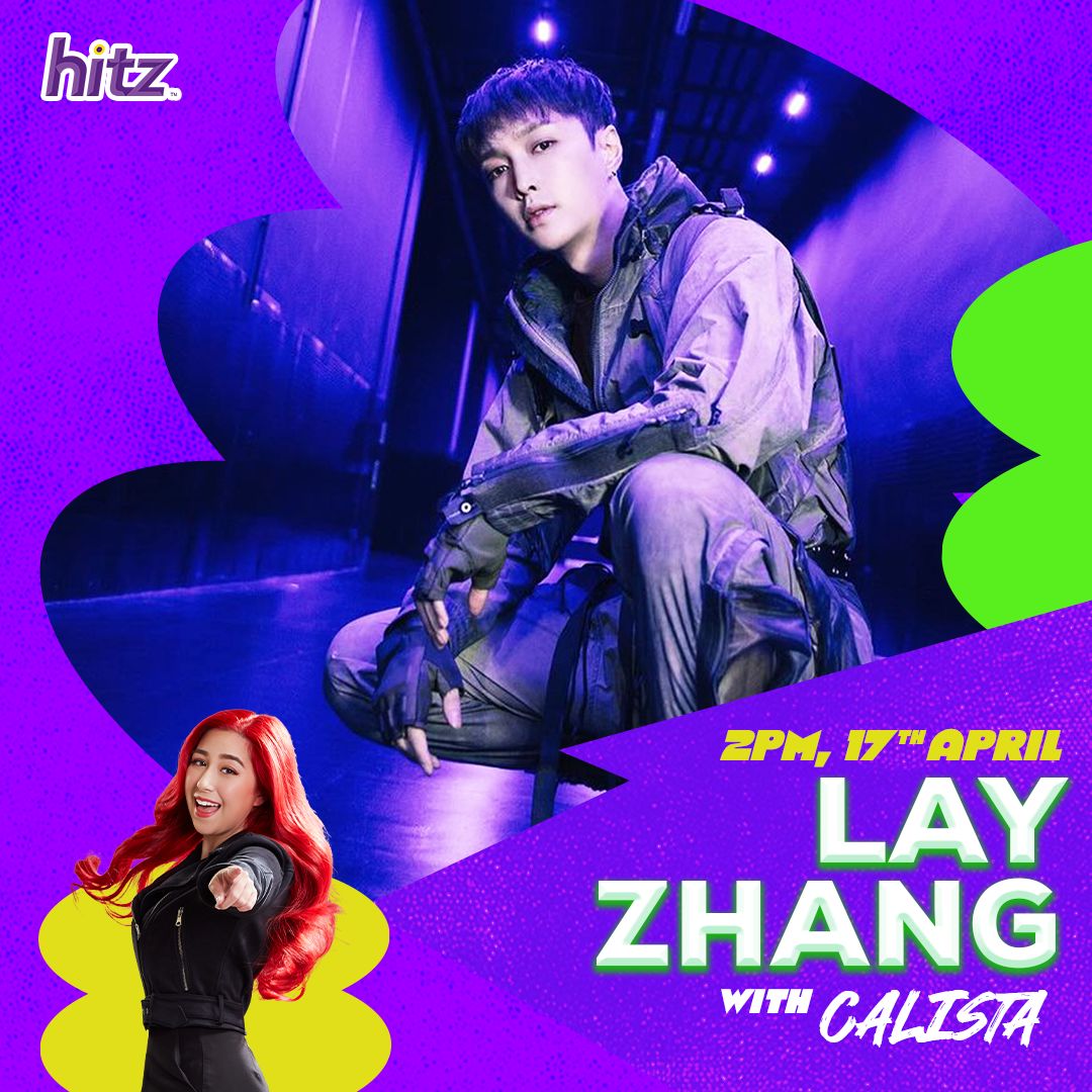 🚨Attention #Xingmi and #EXOLs 🚨 #LayZhang is here with Calista to talk about his new album #PSYCHIC 🔮✨ Get your alarm clocks ready TODAY at 2PM! Tune in at hitz.com.my or the #SYOK app! #LayZhangOnHITZ #HITZDays